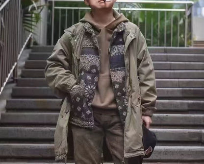 visvim jumbo hoodie in mud color