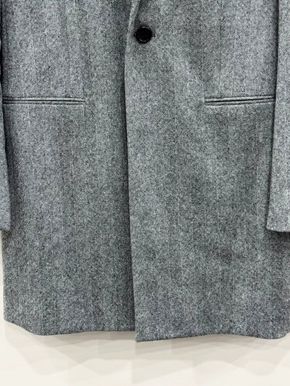 Saint Laurent Wool Blazer Size 46 Second Hand
