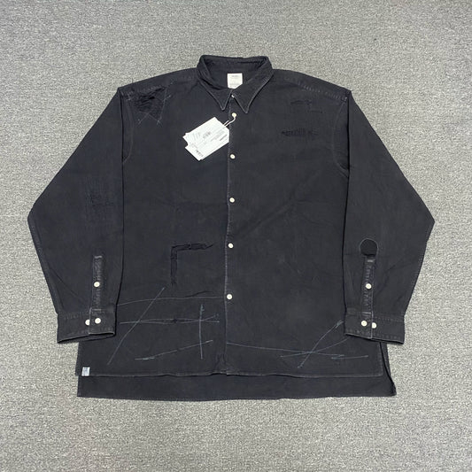 VISVIM 21ss TRAVAIL Distressed Shirt