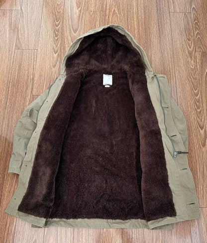 visvim admiral parka wool and alpaca blend