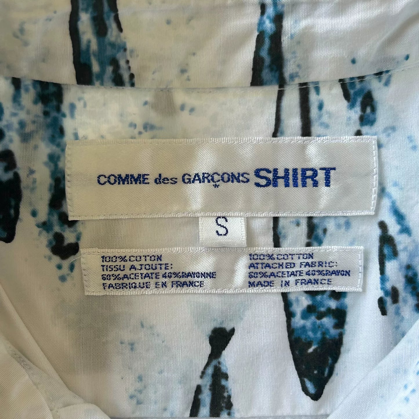 90s Comme des Garçons Short Sleeve Shirt