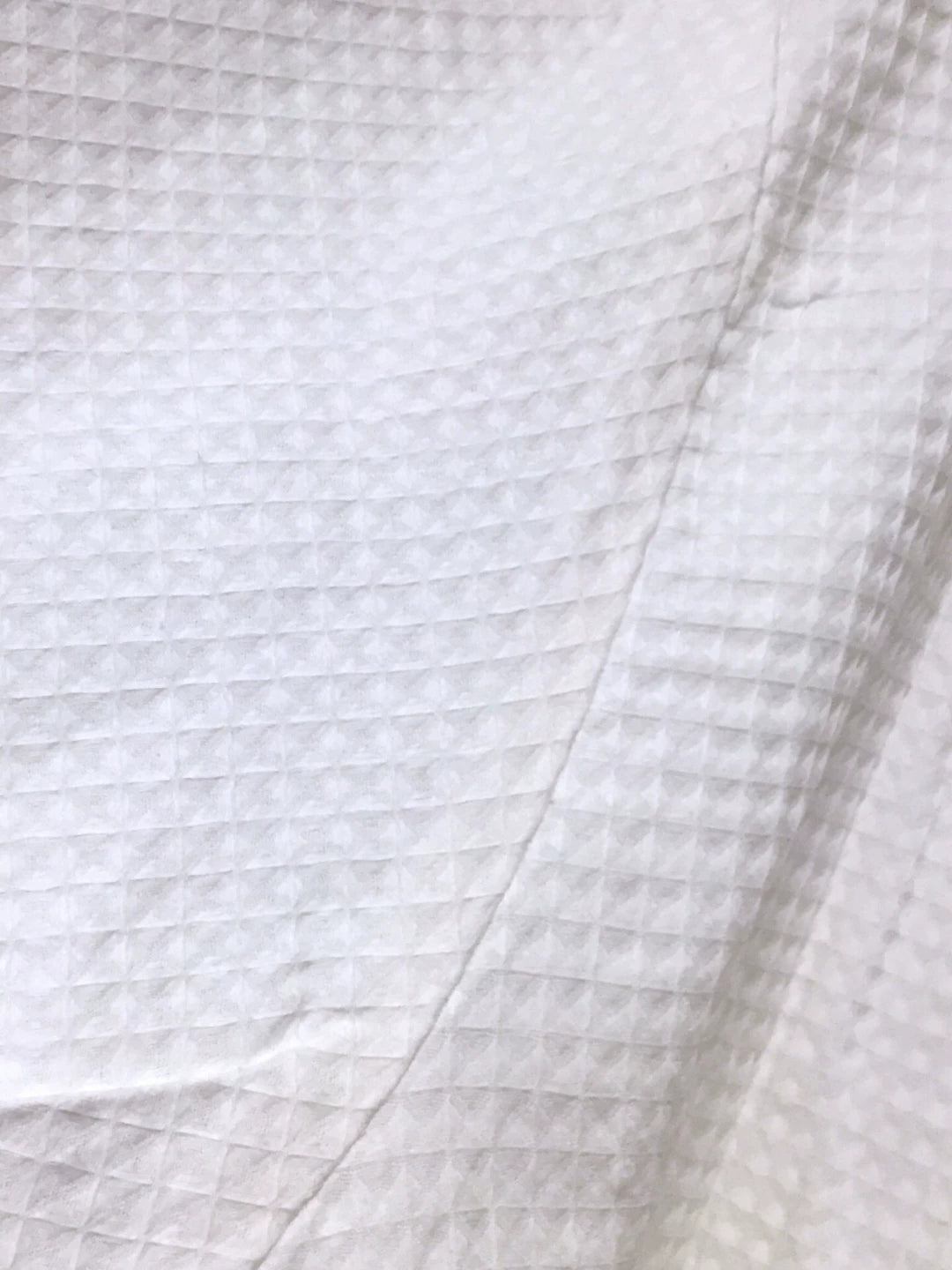 Saint Laurent YSL Embroidered Waffle Robe