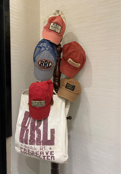 RRL Early Classic Logo Double RL Tote