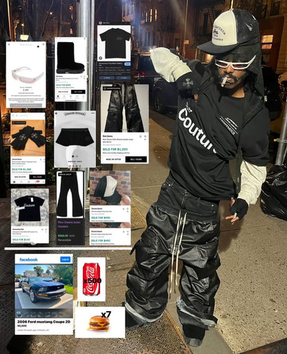 Anonymous Club FW22 3M Couture Tee