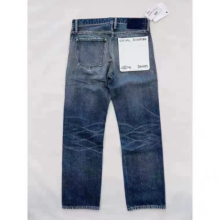 visvim SOCIAL SCULPTURE DAMAGED-27 Jeans