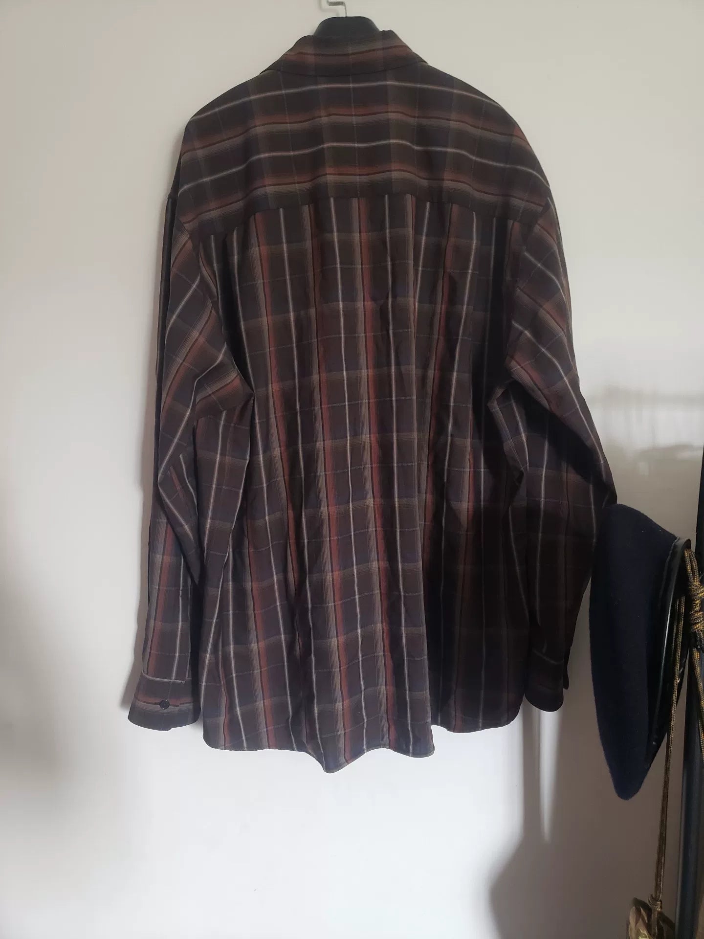 Auralee 24SS Super Light Wool Check Shirt