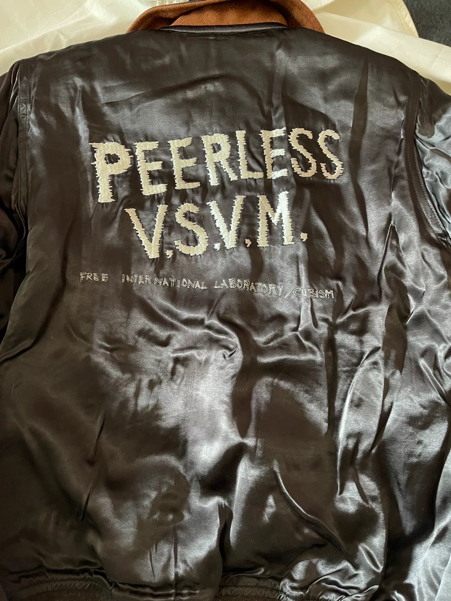Visvim 18SS Satin Bomber Jacket