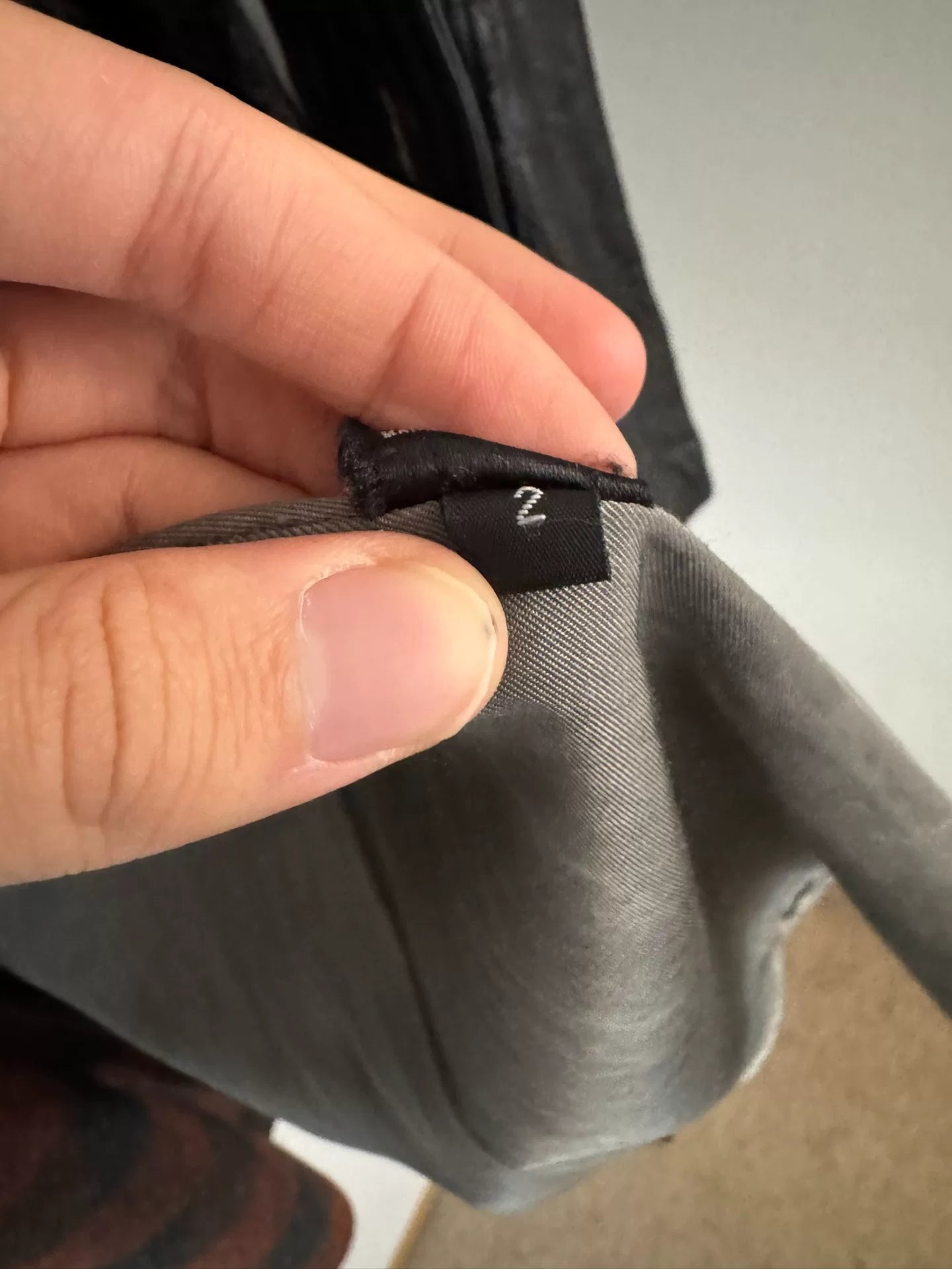 wool and leather hooded jacket