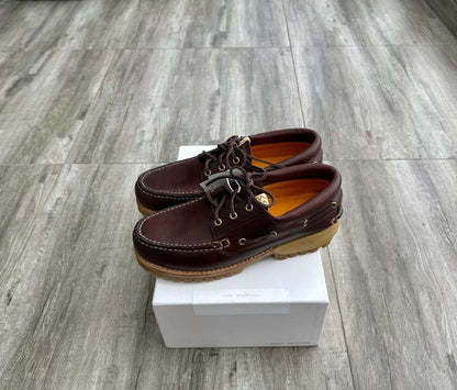 visvim wallace deck folk leather shoes