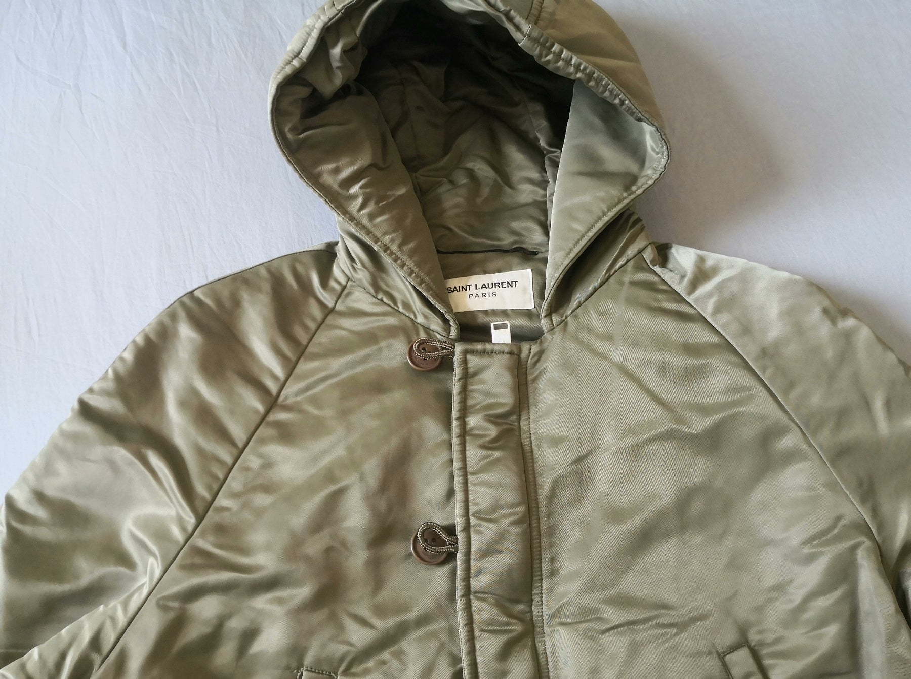 Saint Laurent MA1 Olive Green Padded Jacket