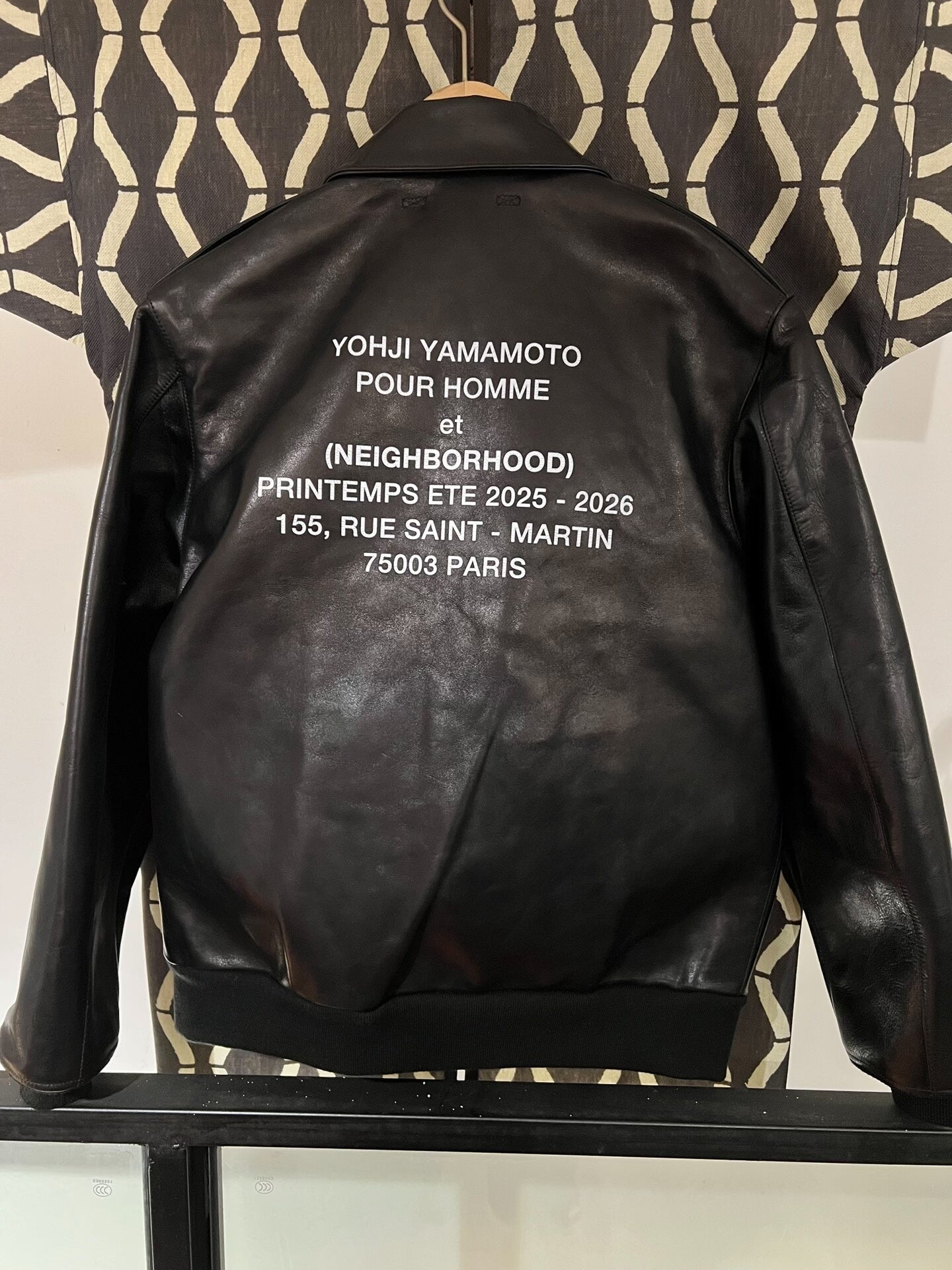Yohji Yamamoto x Neighborhood A2 Leather Jacket