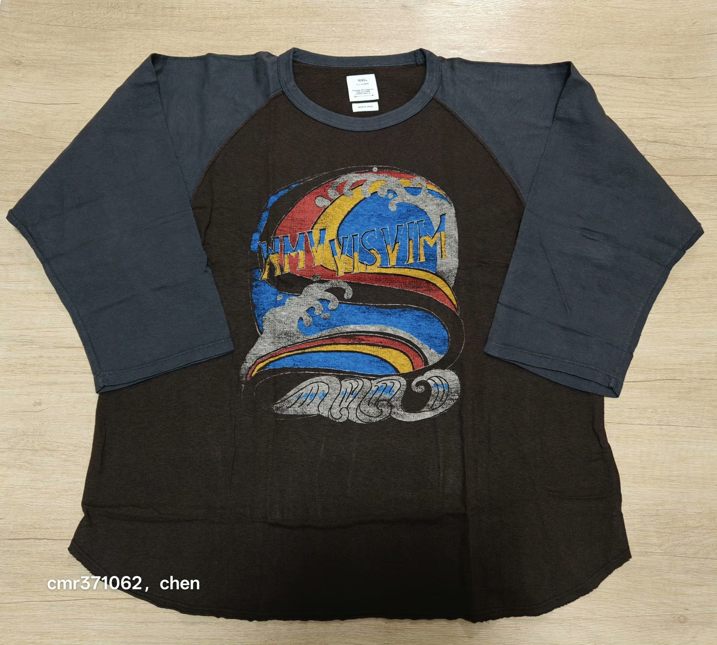 visvim 21AW Gridiron LS Tee DMGD