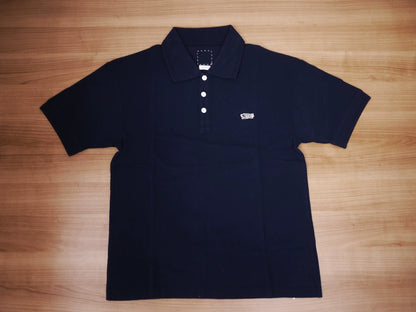visvim 21ss jumbo weller navy polo shirt