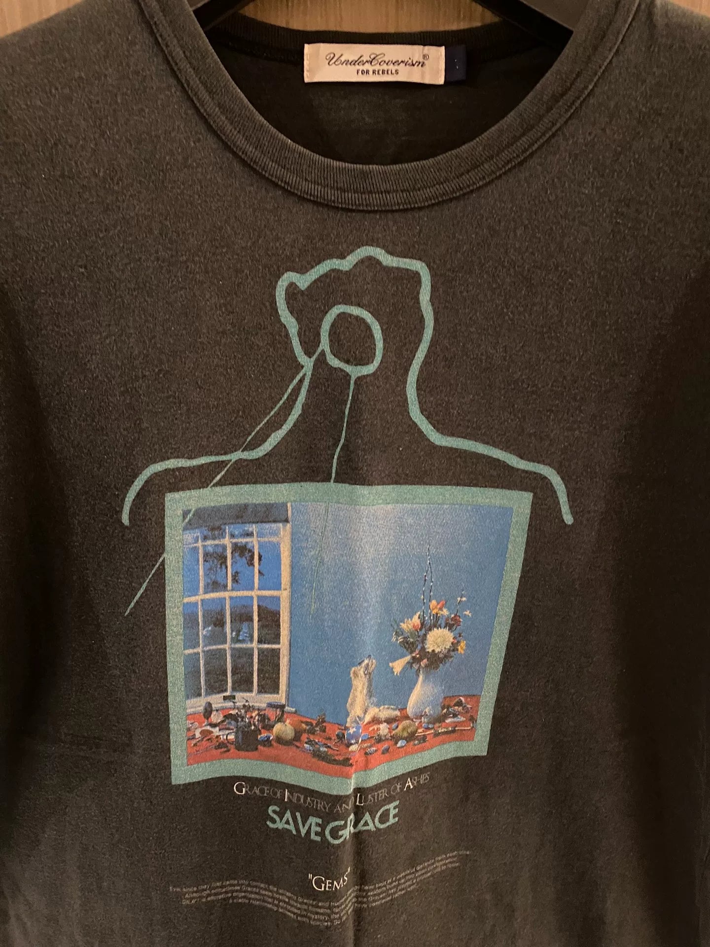 Undercover Early Save Grace Oil Painting Tee