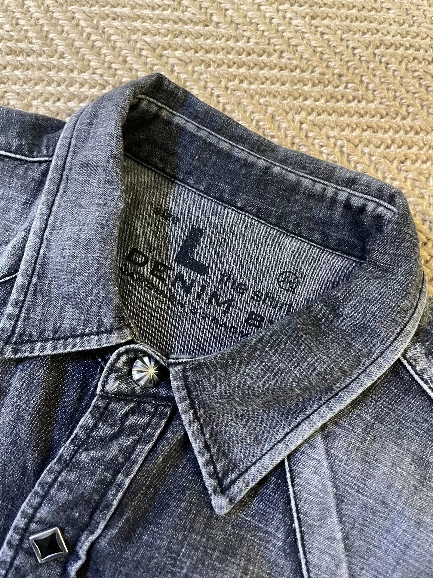 Vanquish & Fragment Denim Long Sleeve Shirt