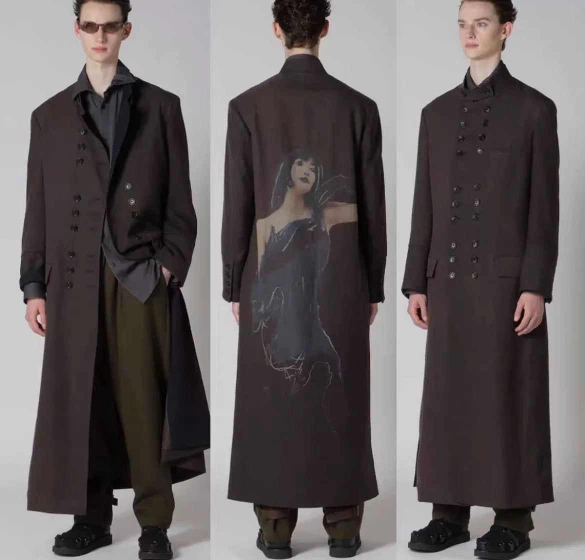 Yohji Yamamoto Napoleon Coat 24AW
