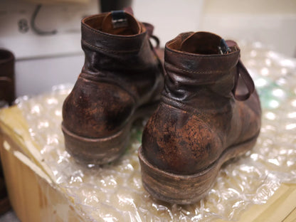 visvim brigadier boots dark brown size 10