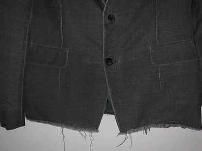 Undercover Wool Spliced Cut Trousers