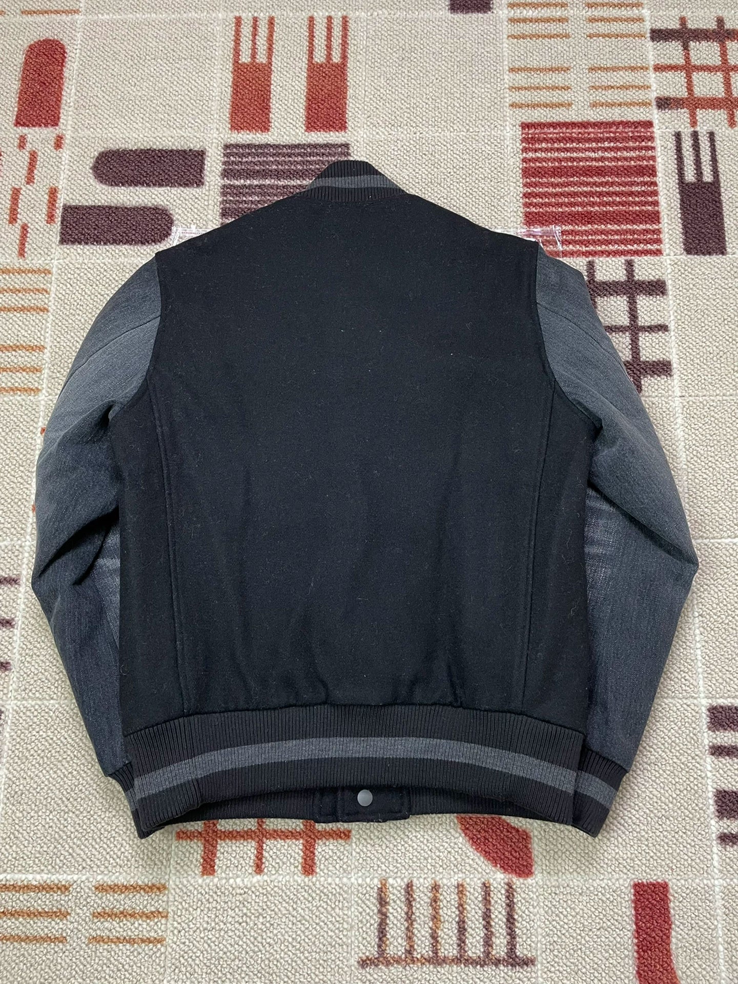 denim by vanquish fragment wool blend jacket