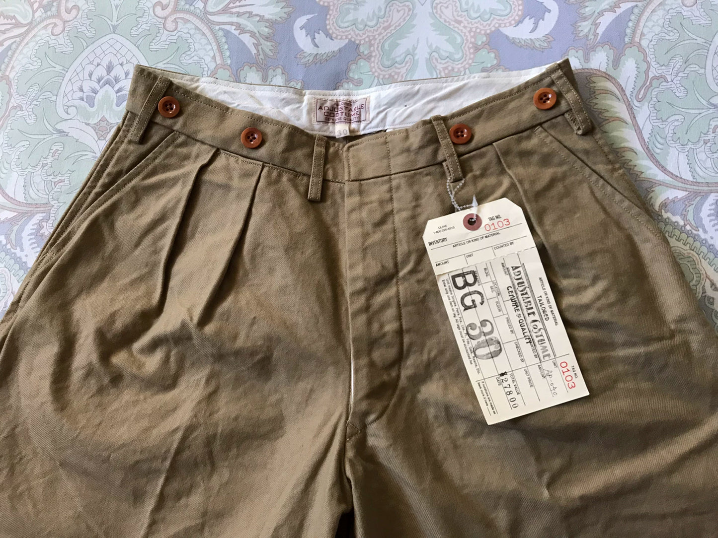 Adjustable Costume High-Waist Wide-Leg Cargo Pants