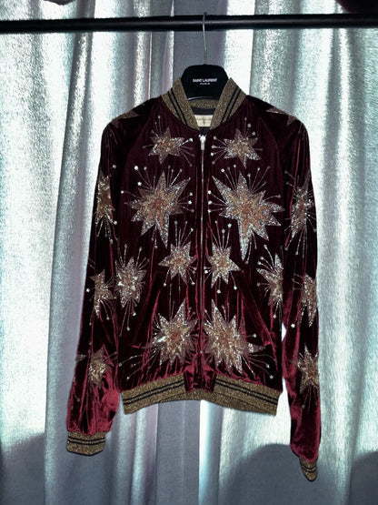 Saint Laurent Starburst Bomber Jacket