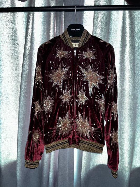 Saint Laurent Starburst Bomber Jacket