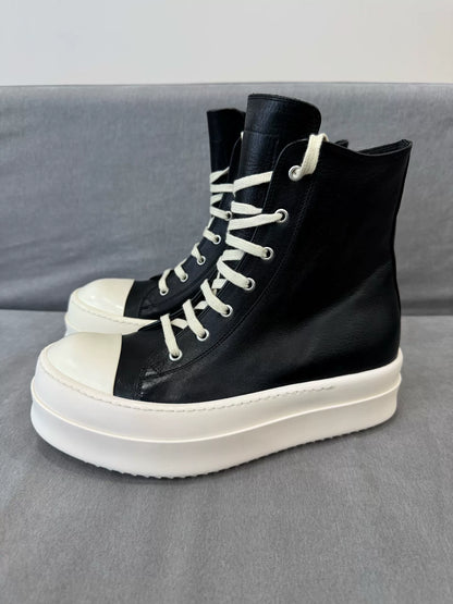 Rick Owens Thick Sole High-Top Sneakers