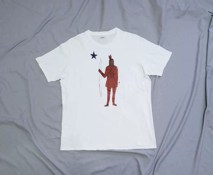 visvim indian print vintage tee shirt