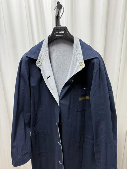 Yohji Yamamoto Y's Men Striped Reversible Coat