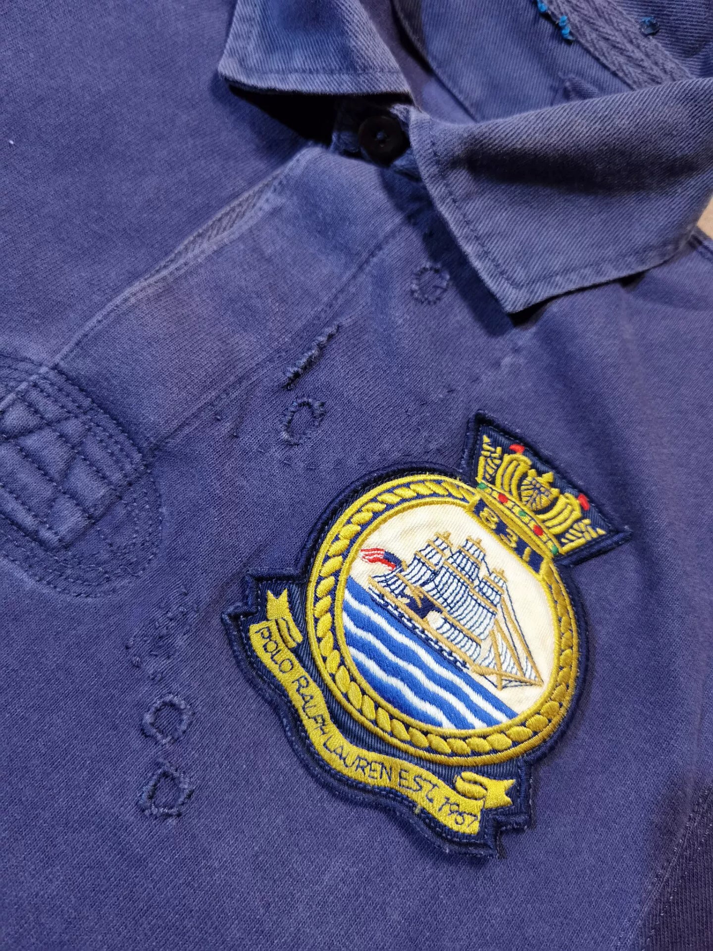 Ralph Lauren Distressed Nautical Jacket
