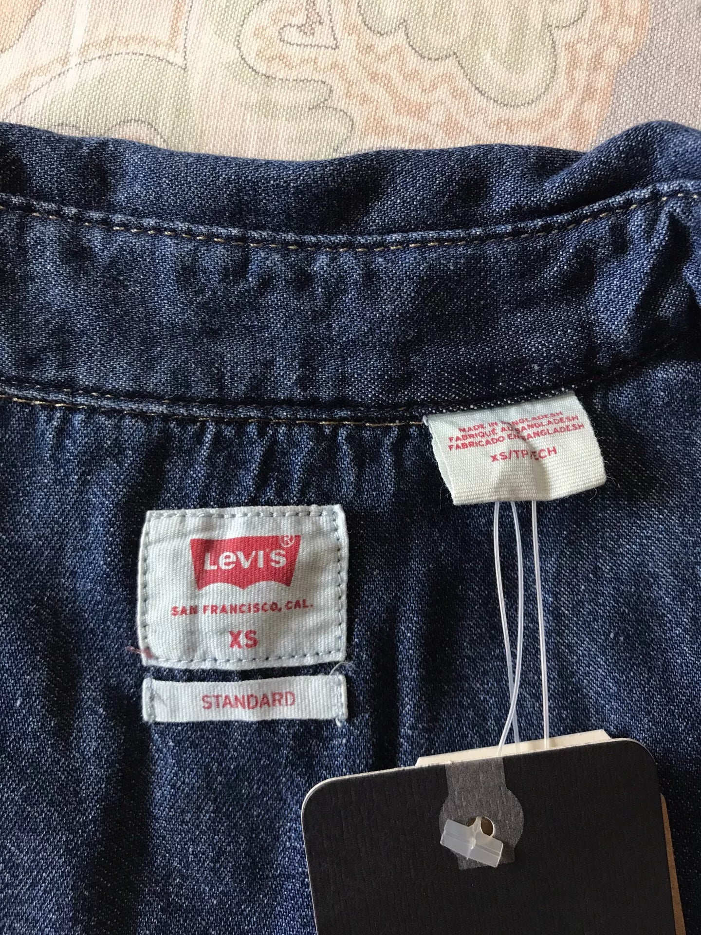 Levi's Washed Denim Shirt XS