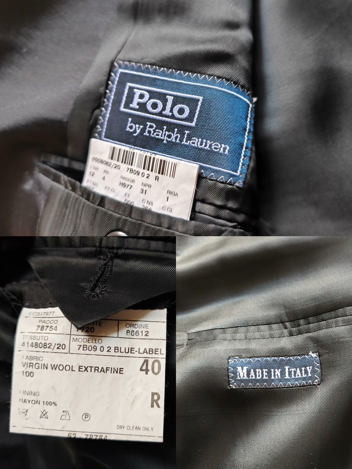 Polo Ralph Lauren Wool Smoking Blazer