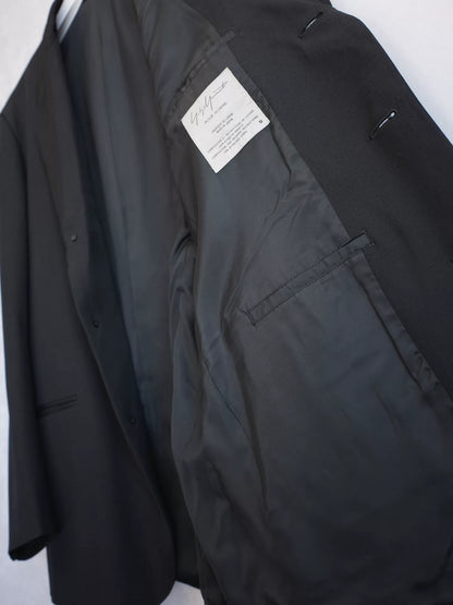 Yohji Yamamoto Leather Patch Jacket