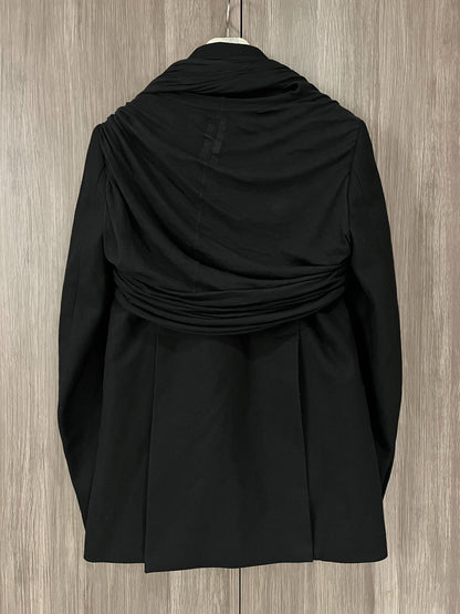 Rick Owens Black Tailored Suit Jacket