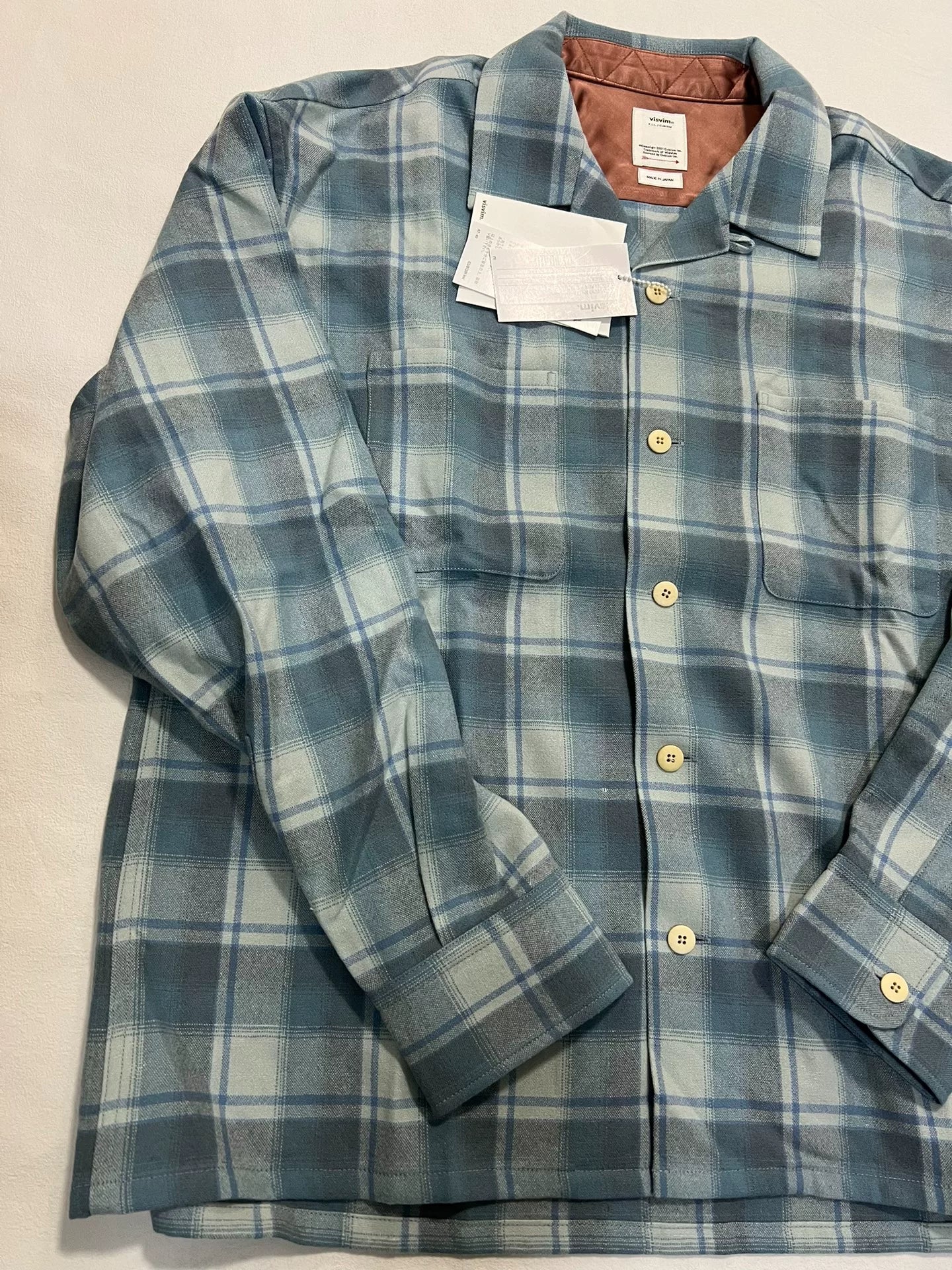 VISVIM OC PALMER SHIRT L/S CHECK