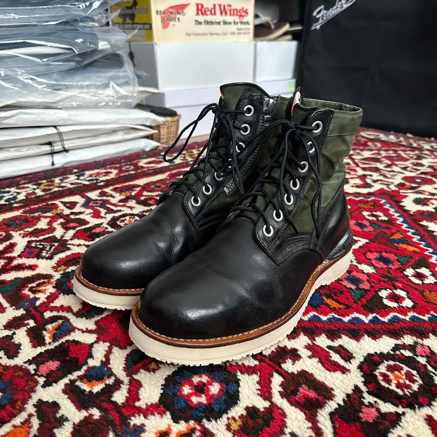 Visvim 10SS 7-Hole Boots Size 9
