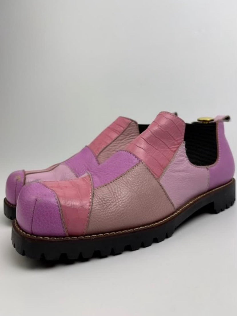 Comme des Garçons Homme Plus Patchwork Boots