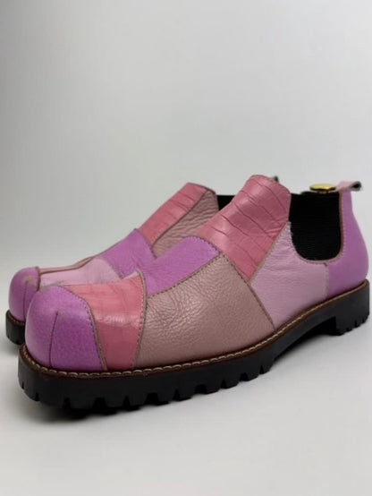 Comme des Garçons Homme Plus Patchwork Boots