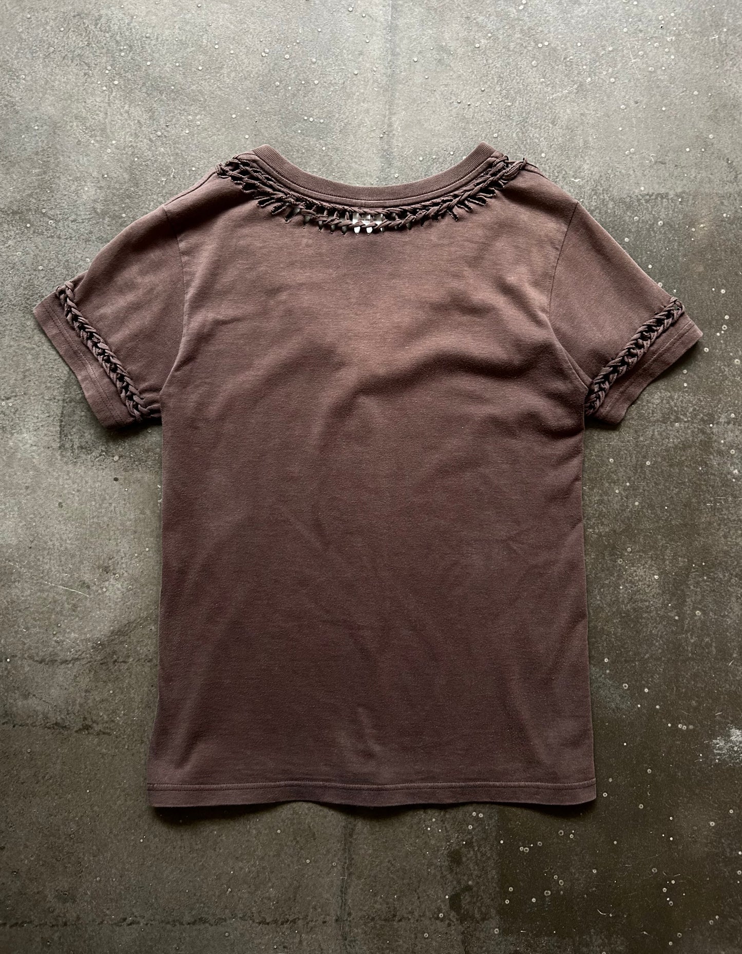 number nine woven short sleeve shirt