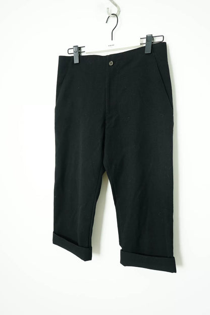 Yohji Yamamoto Wool Cropped Pants