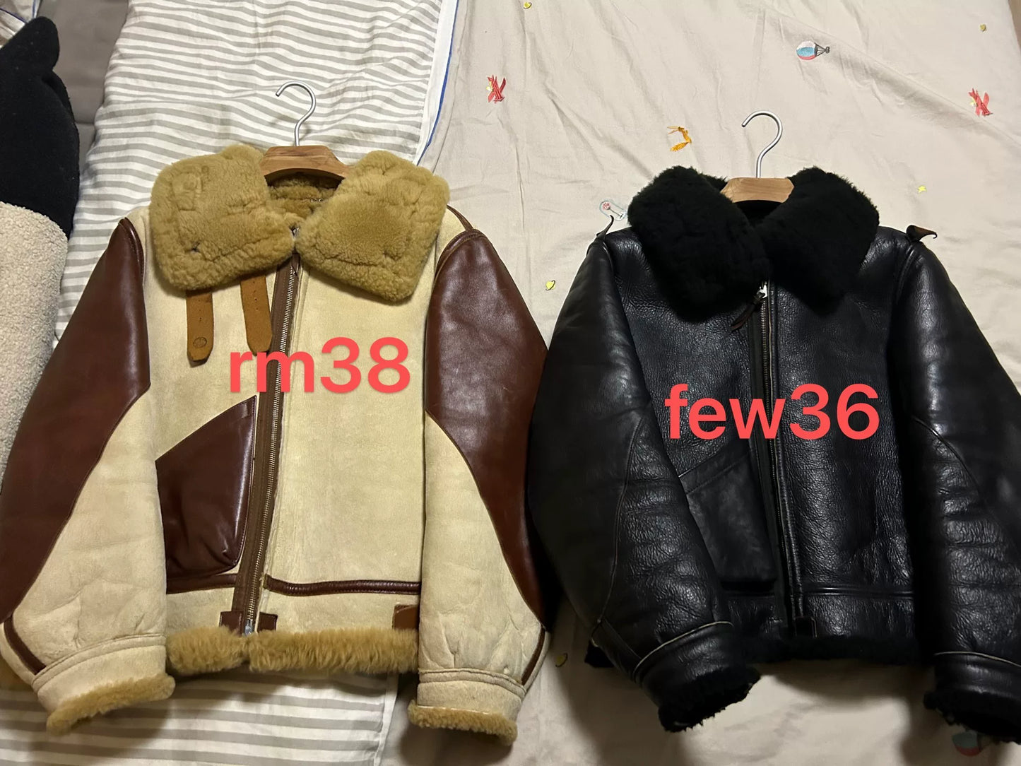 b-3 leather jacket by the real mccoy's