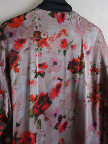 floral wool jacket by geoffrey b.small
