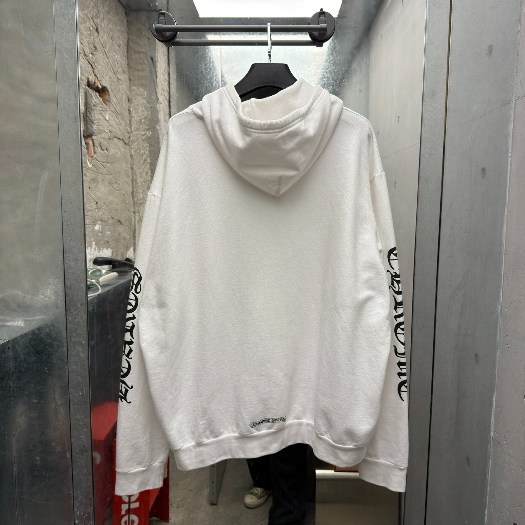 Chrome Hearts White Zip Jacket XXL
