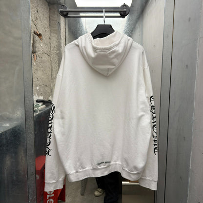 Chrome Hearts White Zip Jacket XXL