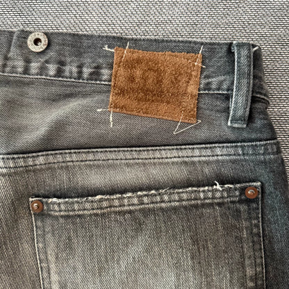 madness 23aw black denim jeans