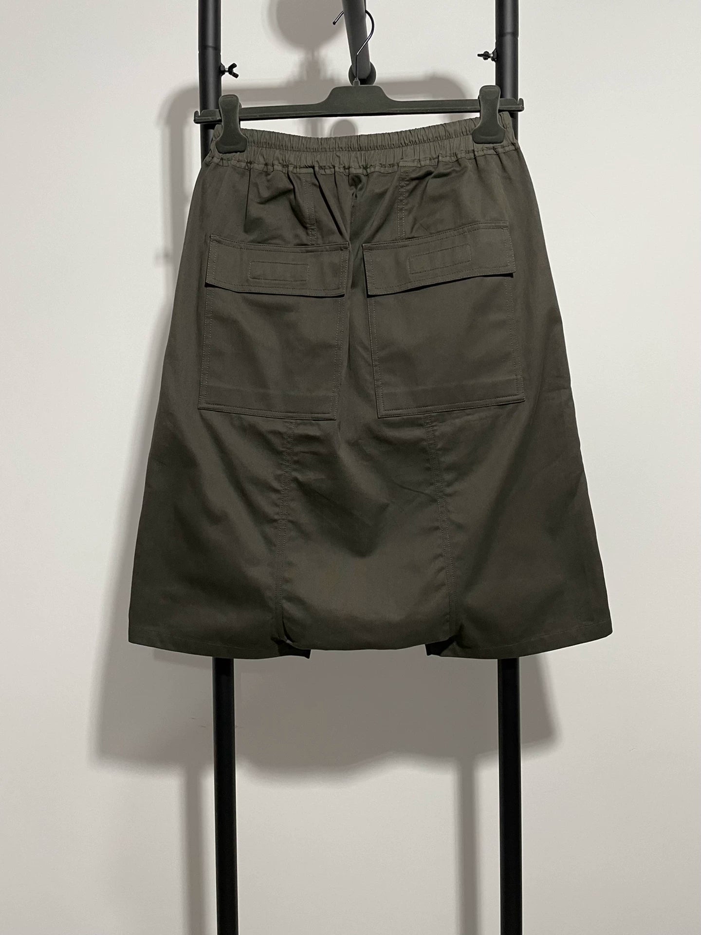rick owens ro shorts in earth tone