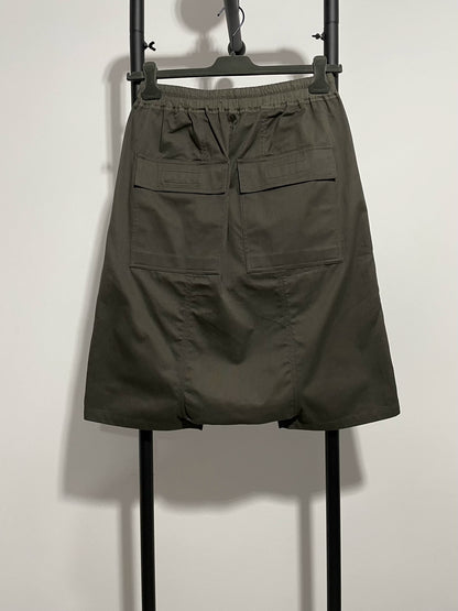 rick owens ro shorts in earth tone