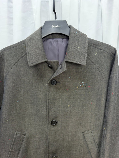 UNDERCOVER Hand-sewn Cross Embroidery Coat