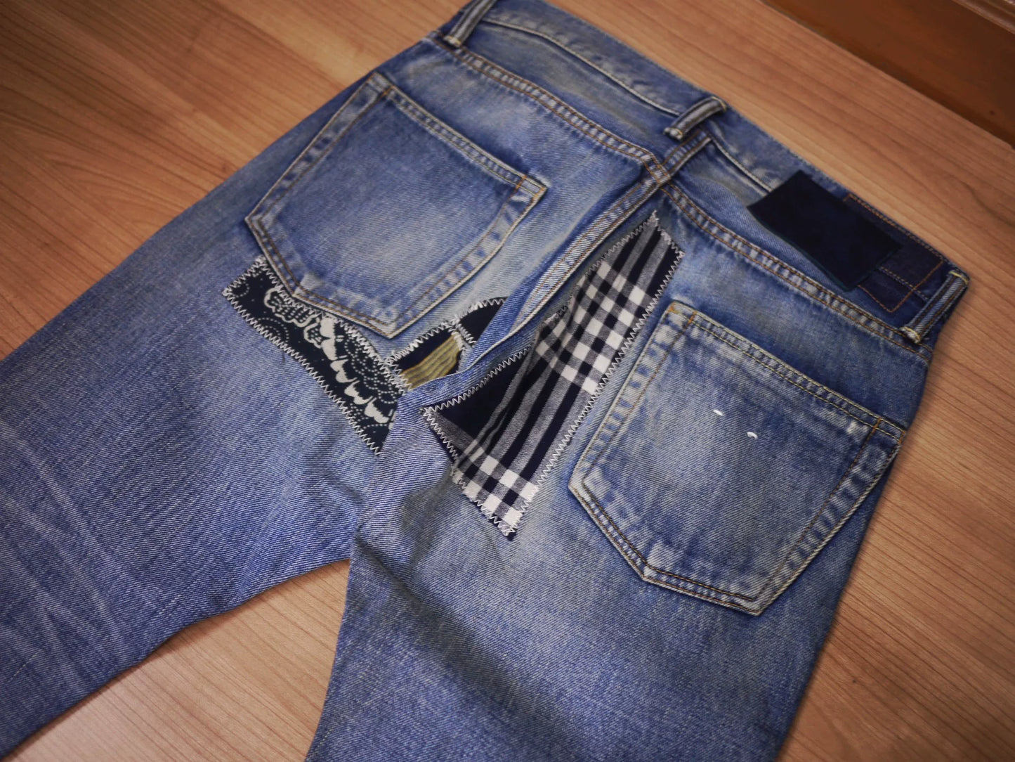 Visvim SOCIAL SCULPTURE D7 Denim Pants