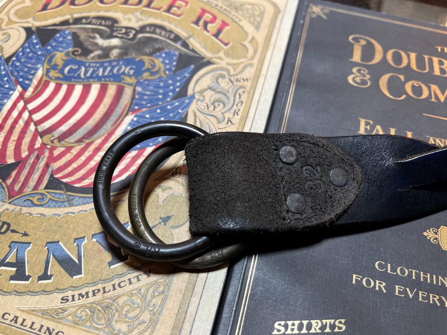 rrl woven leather belt by ralph lauren